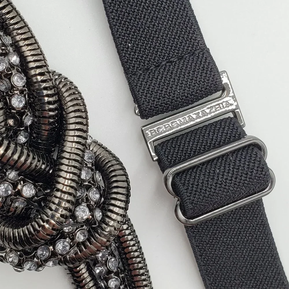 BCBGMaxAzria Knotted Rhinestone Belt - NWT